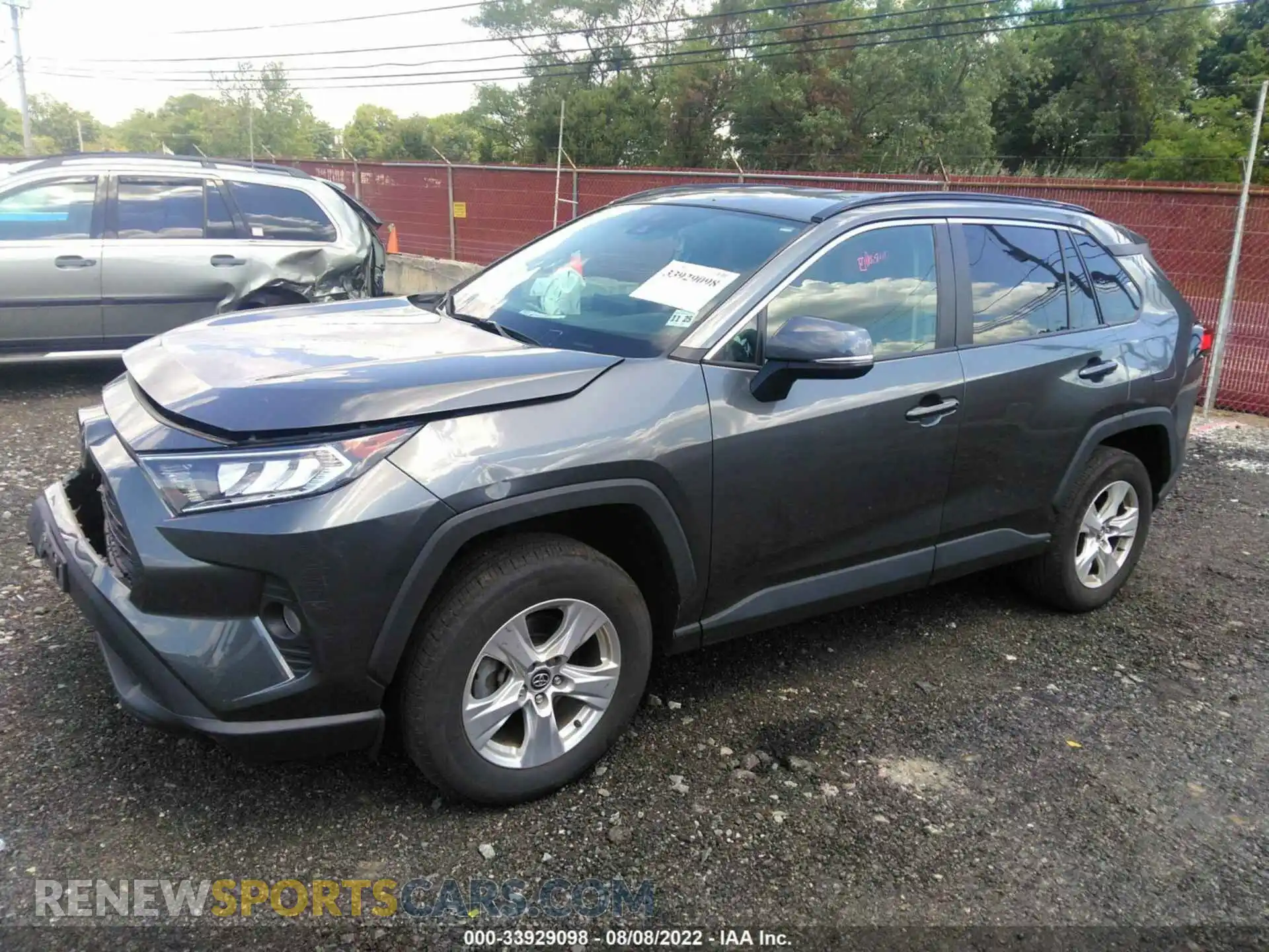2 Photograph of a damaged car 2T3P1RFV3MC154157 TOYOTA RAV4 2021