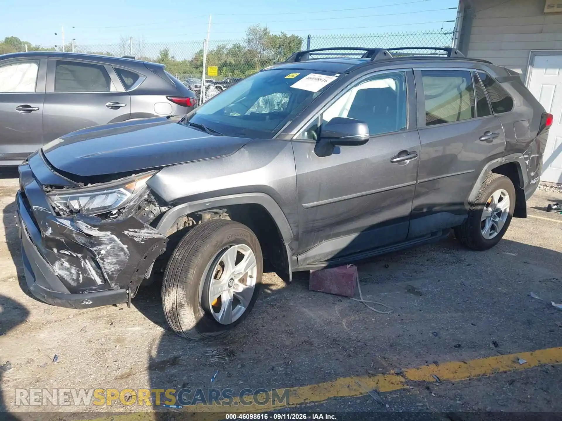 2 Photograph of a damaged car 2T3P1RFV3MC157950 TOYOTA RAV4 2021