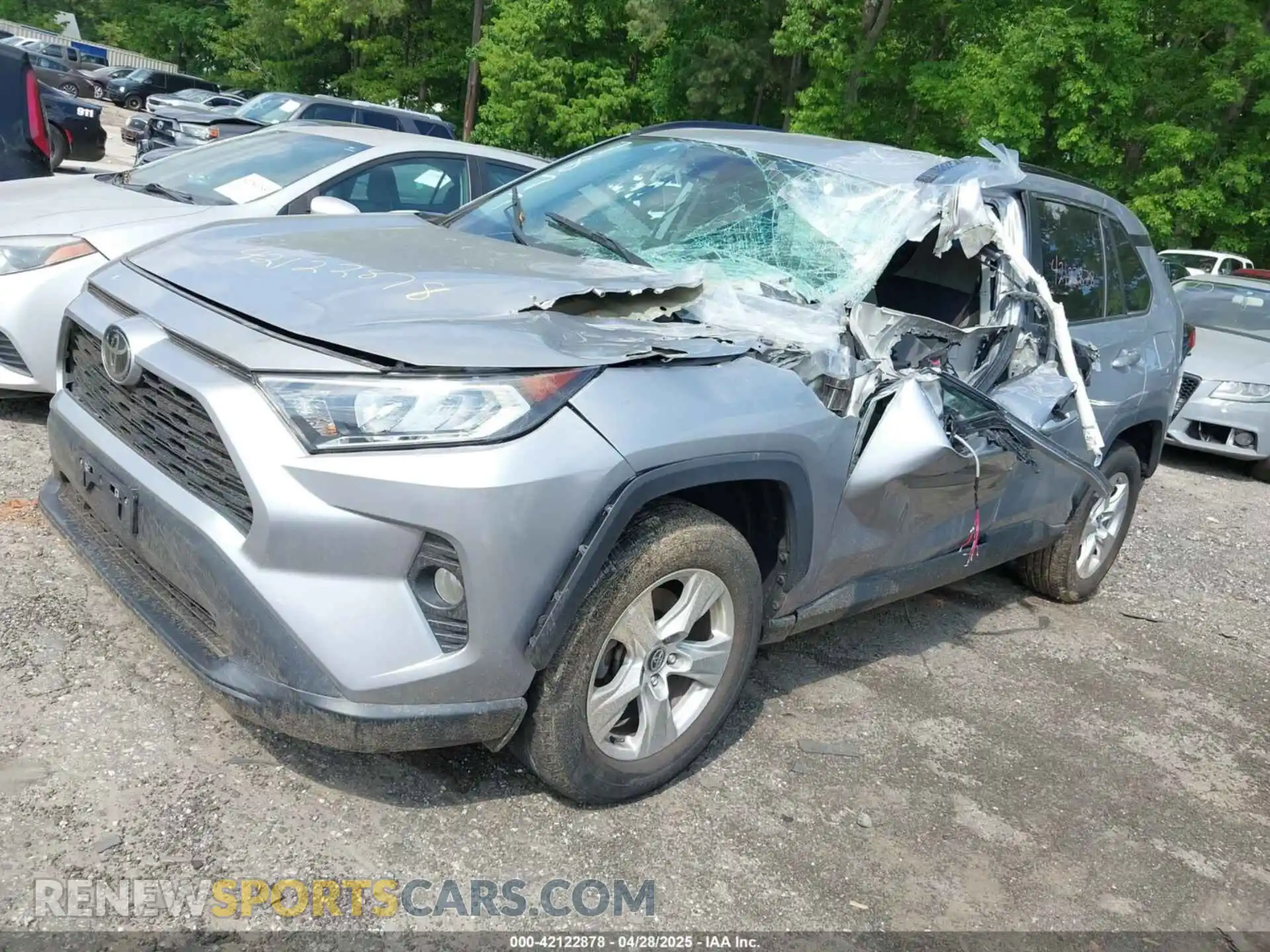 2 fotografías del automóvil dañado 2T3P1RFV3MC167877 TOYOTA RAV4 2021