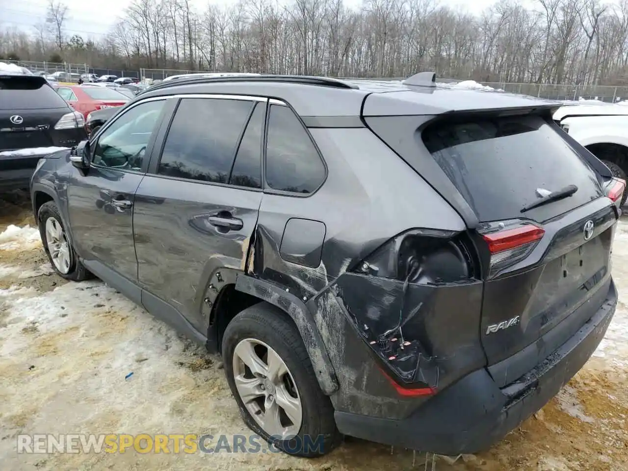 2 Photograph of a damaged car 2T3P1RFV3MC216642 TOYOTA RAV4 2021