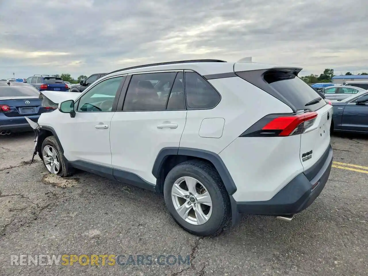 2 fotografías del automóvil dañado 2T3P1RFV3MC219475 TOYOTA RAV4 2021
