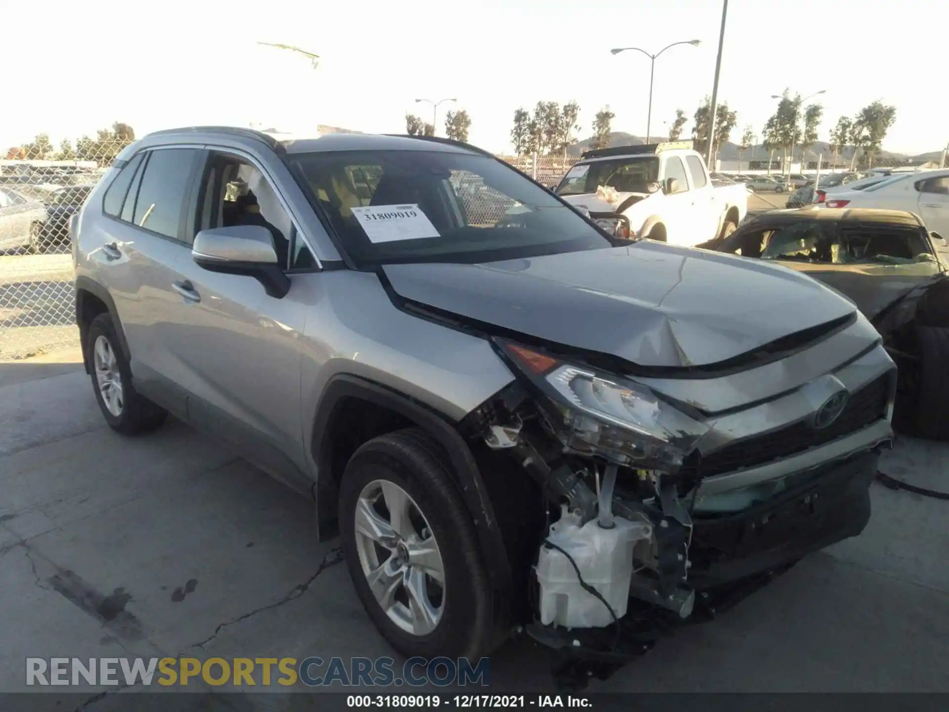 1 fotografías del automóvil dañado 2T3P1RFV3MC219654 TOYOTA RAV4 2021