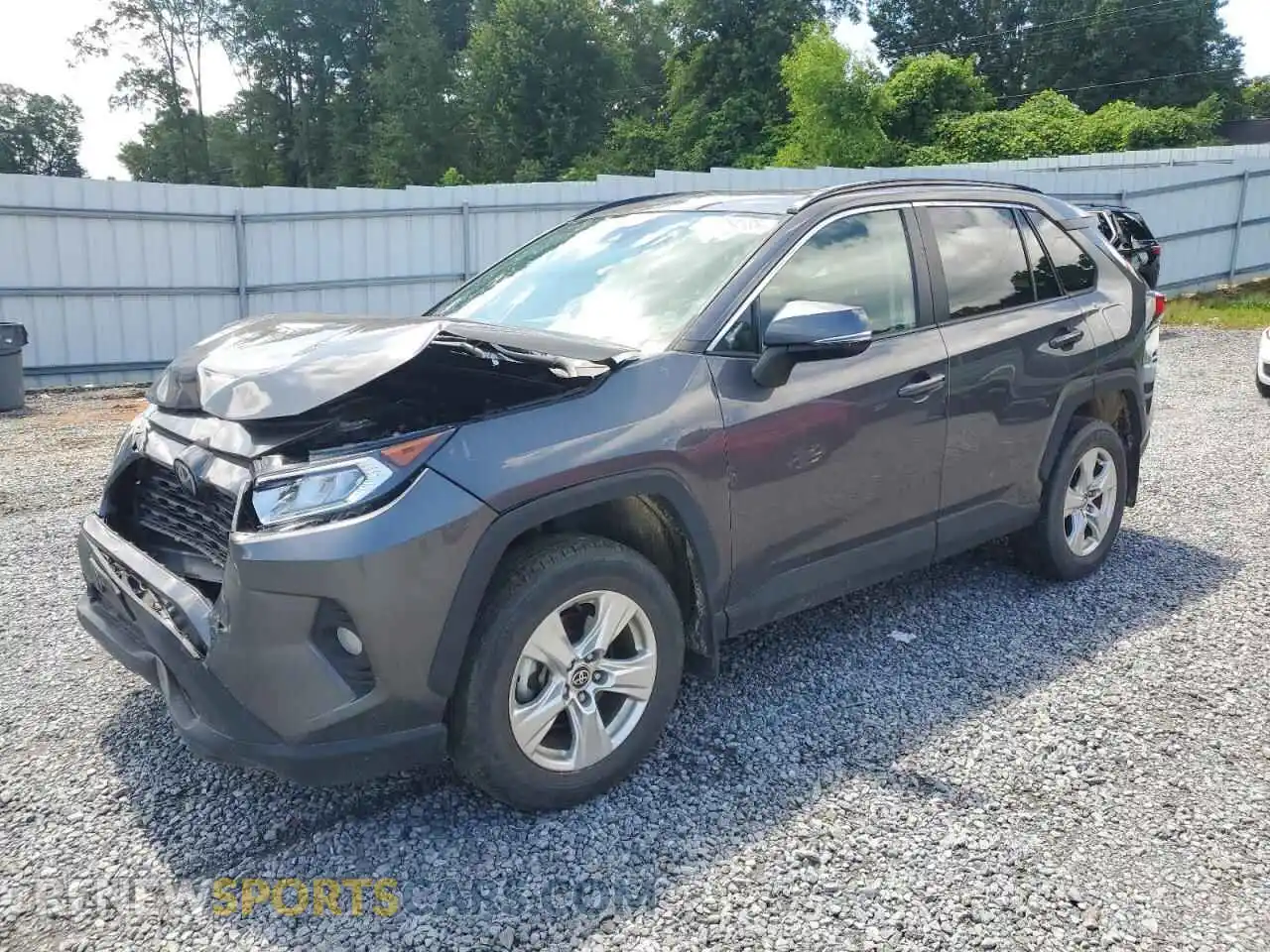 1 Photograph of a damaged car 2T3P1RFV3MC230234 TOYOTA RAV4 2021