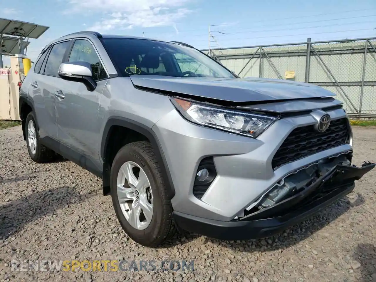 1 Photograph of a damaged car 2T3P1RFV3MW147756 TOYOTA RAV4 2021