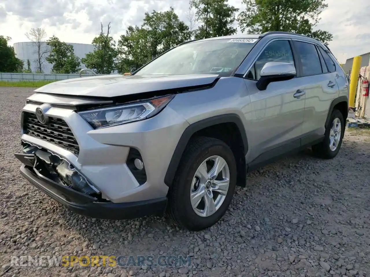 2 Photograph of a damaged car 2T3P1RFV3MW147756 TOYOTA RAV4 2021