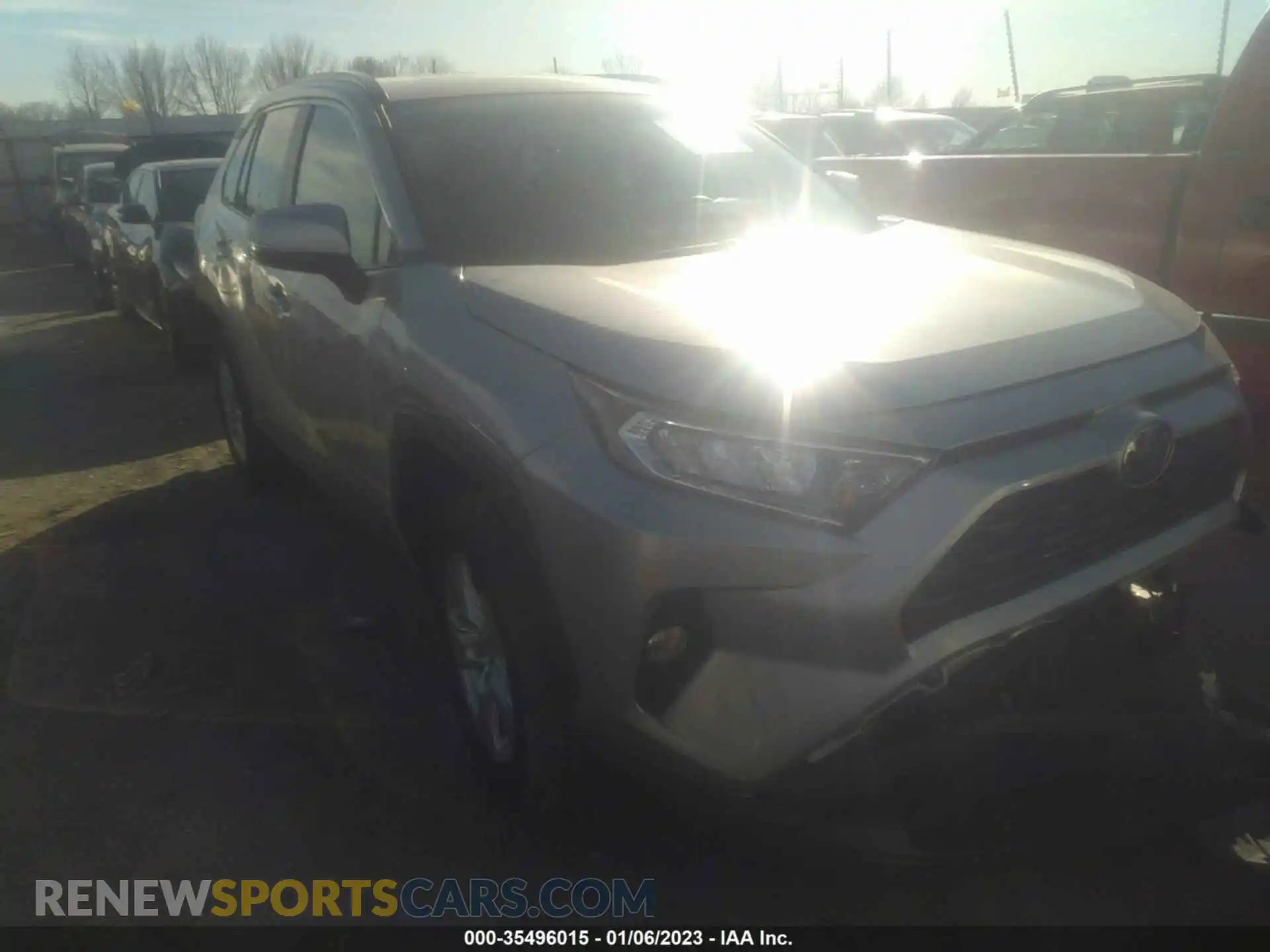 1 Photograph of a damaged car 2T3P1RFV3MW151435 TOYOTA RAV4 2021