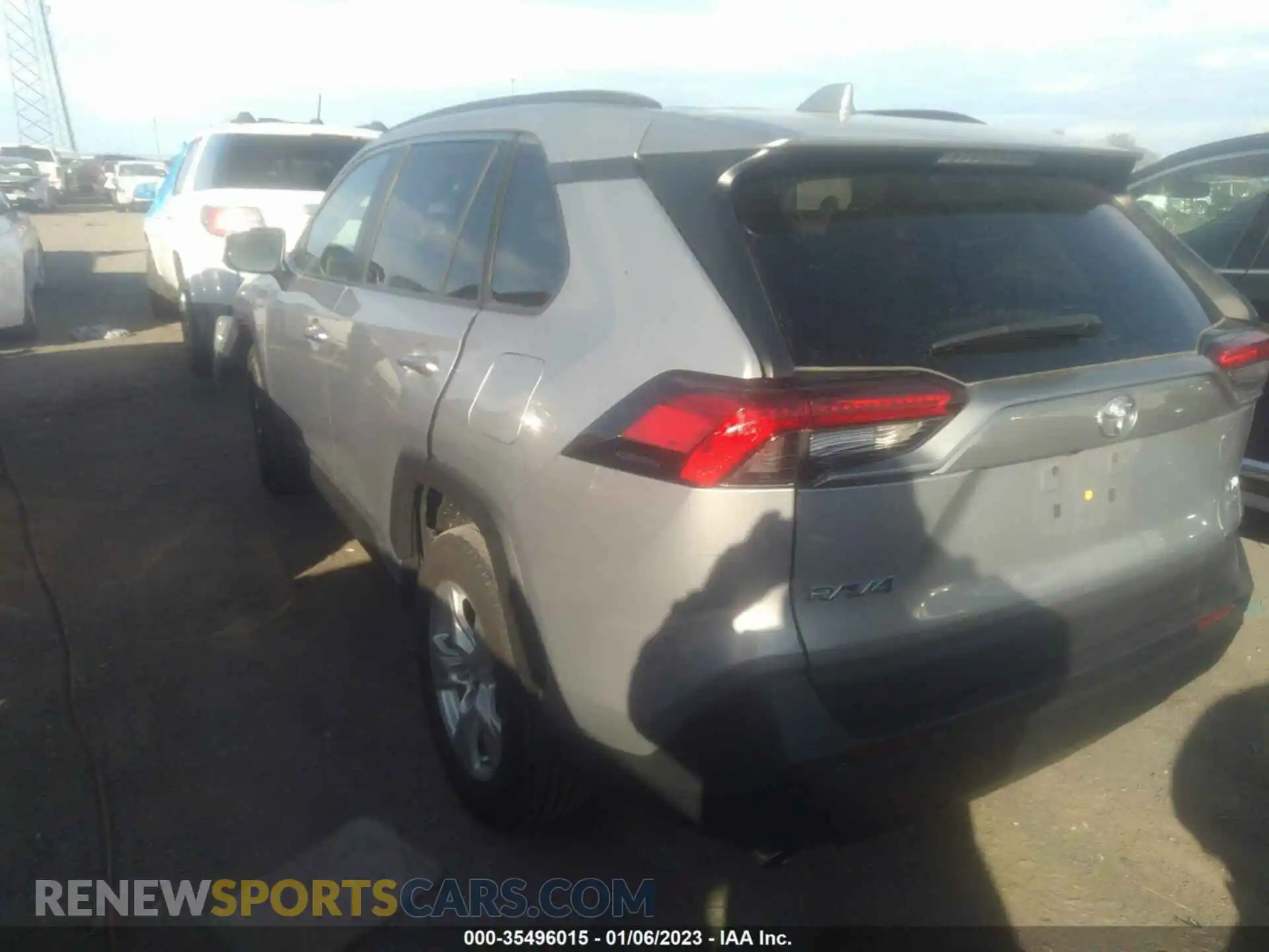3 Photograph of a damaged car 2T3P1RFV3MW151435 TOYOTA RAV4 2021