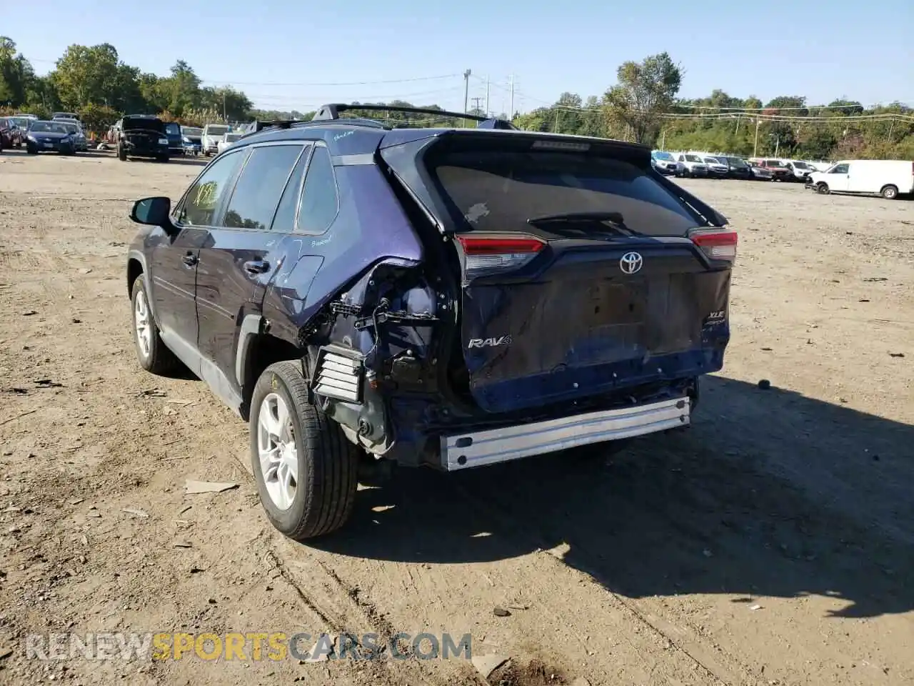 3 Photograph of a damaged car 2T3P1RFV3MW168414 TOYOTA RAV4 2021