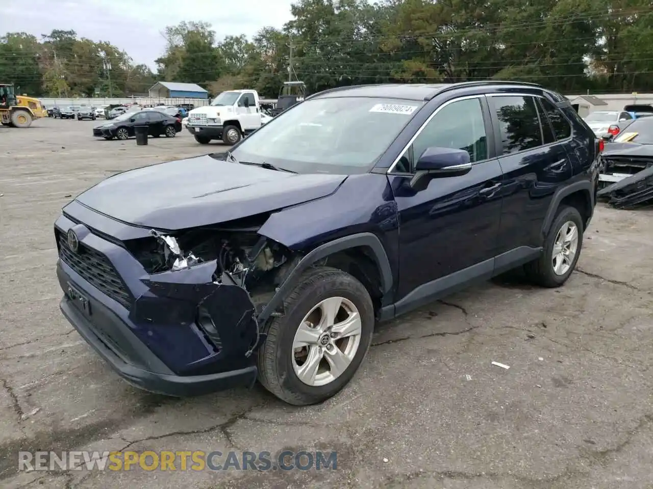 1 Photograph of a damaged car 2T3P1RFV3MW181809 TOYOTA RAV4 2021
