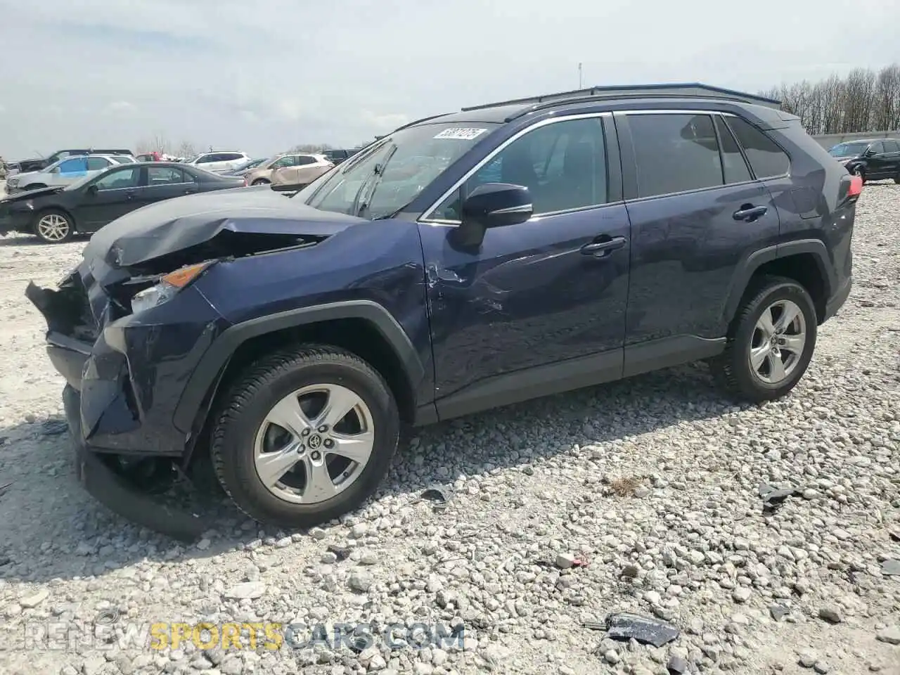 1 Photograph of a damaged car 2T3P1RFV3MW182684 TOYOTA RAV4 2021