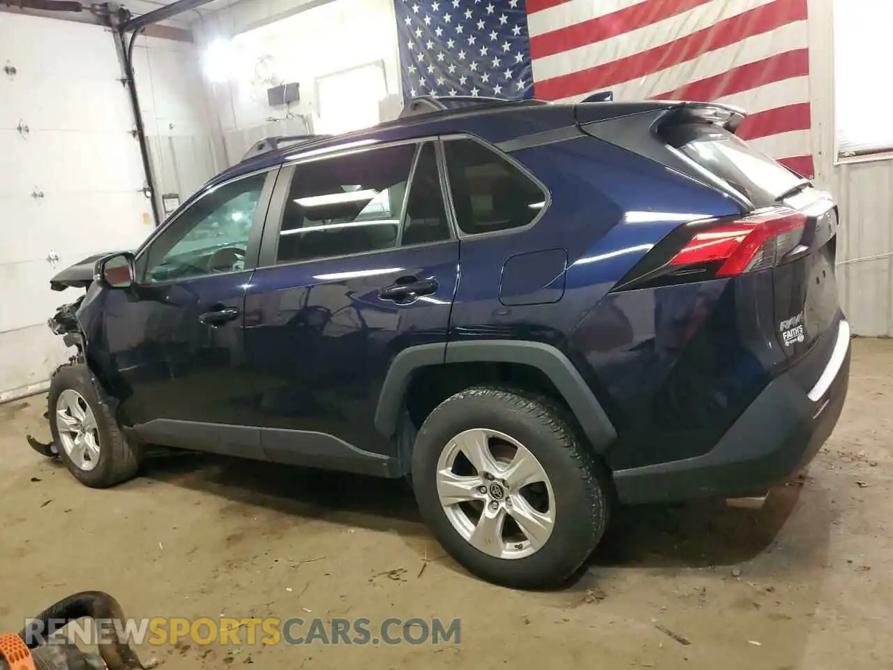 2 fotografías del automóvil dañado 2T3P1RFV3MW204358 TOYOTA RAV4 2021