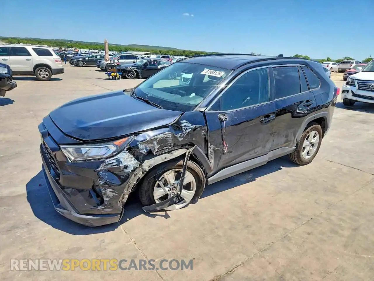 1 fotografías del automóvil dañado 2T3P1RFV3MW212380 TOYOTA RAV4 2021