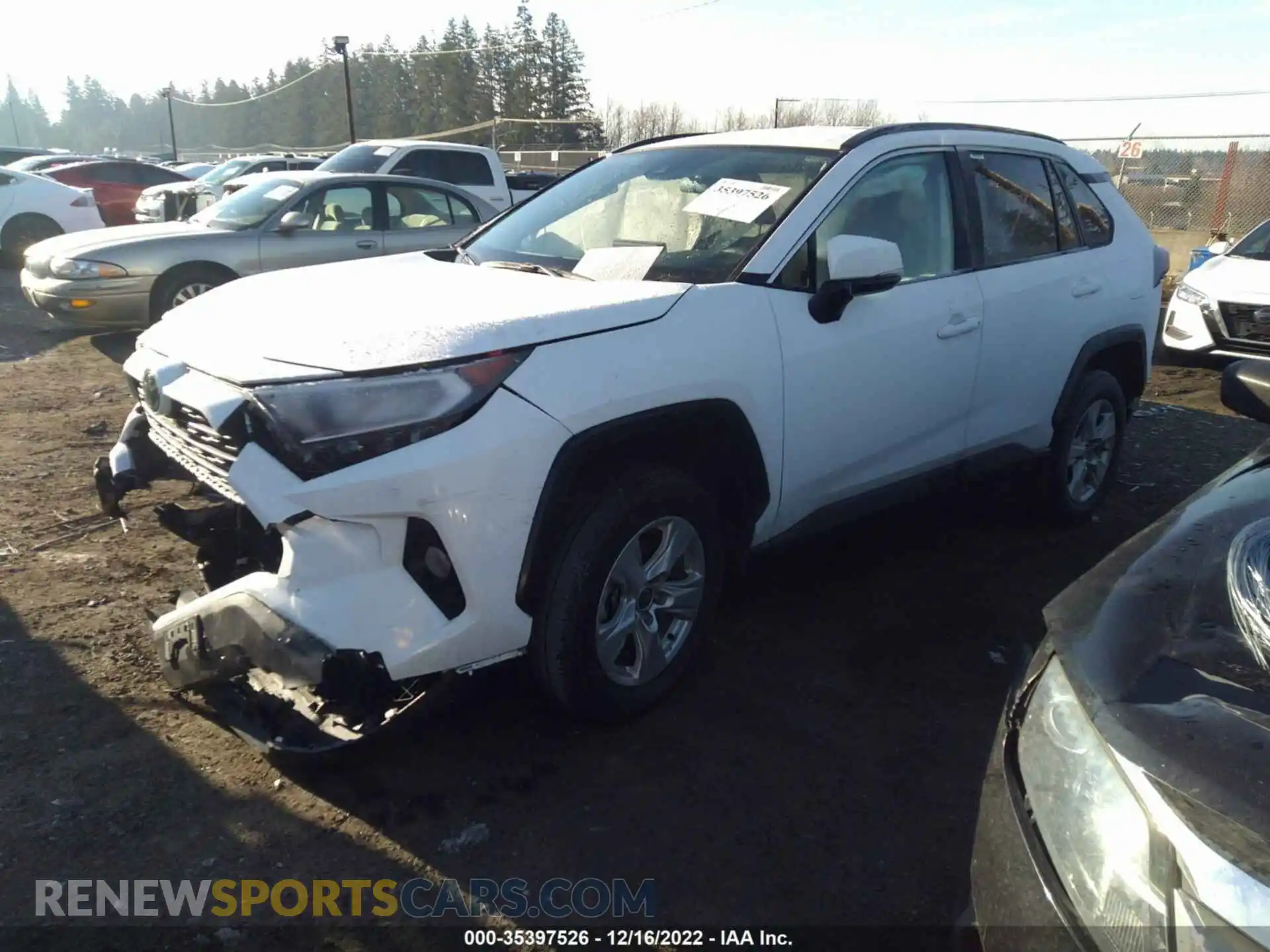 2 fotografías del automóvil dañado 2T3P1RFV3MW214761 TOYOTA RAV4 2021