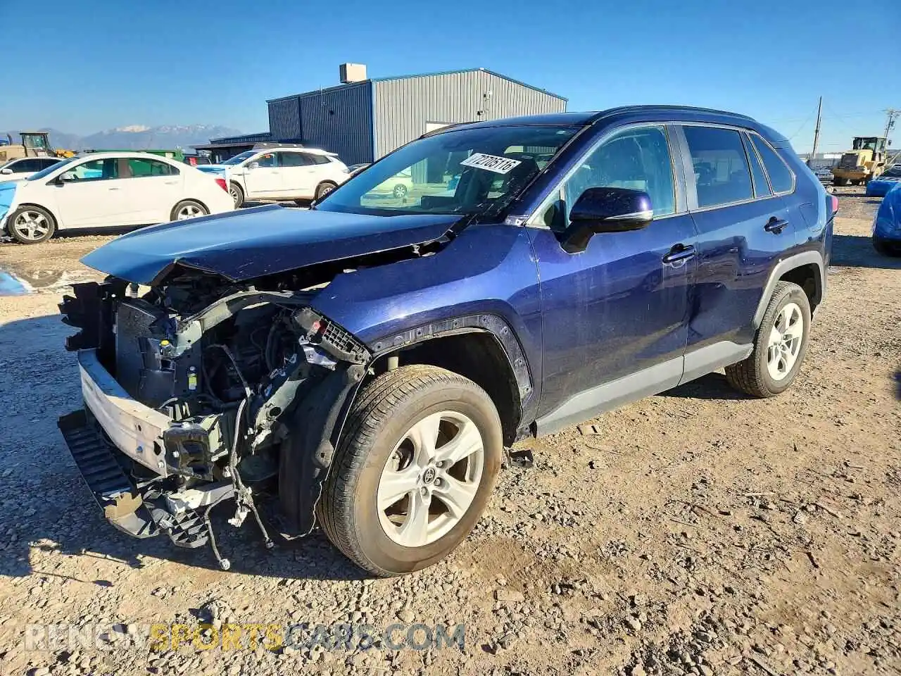 1 Photograph of a damaged car 2T3P1RFV3MW215778 TOYOTA RAV4 2021