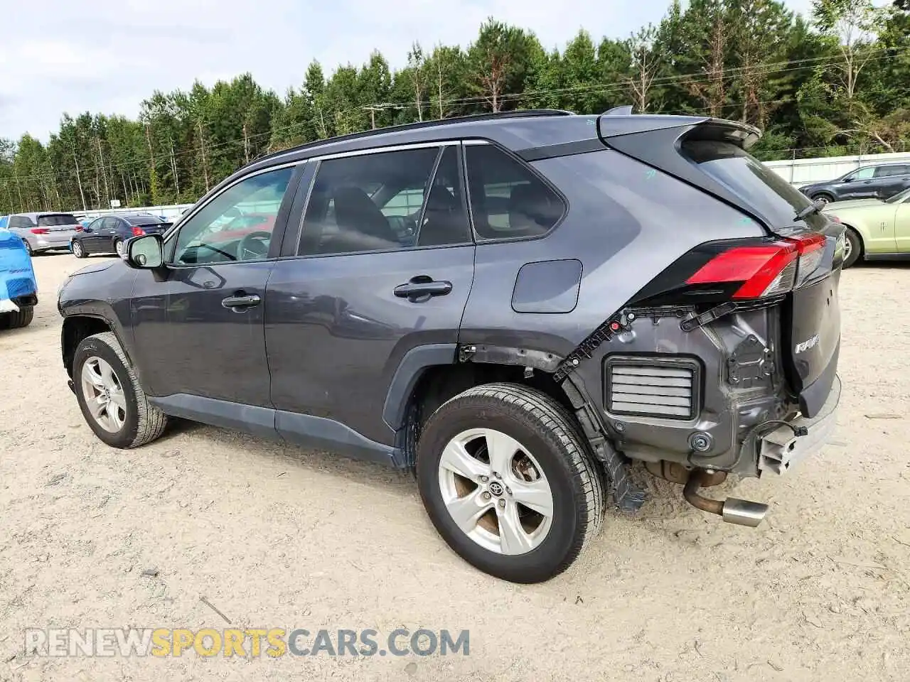 2 Photograph of a damaged car 2T3P1RFV3MW219197 TOYOTA RAV4 2021