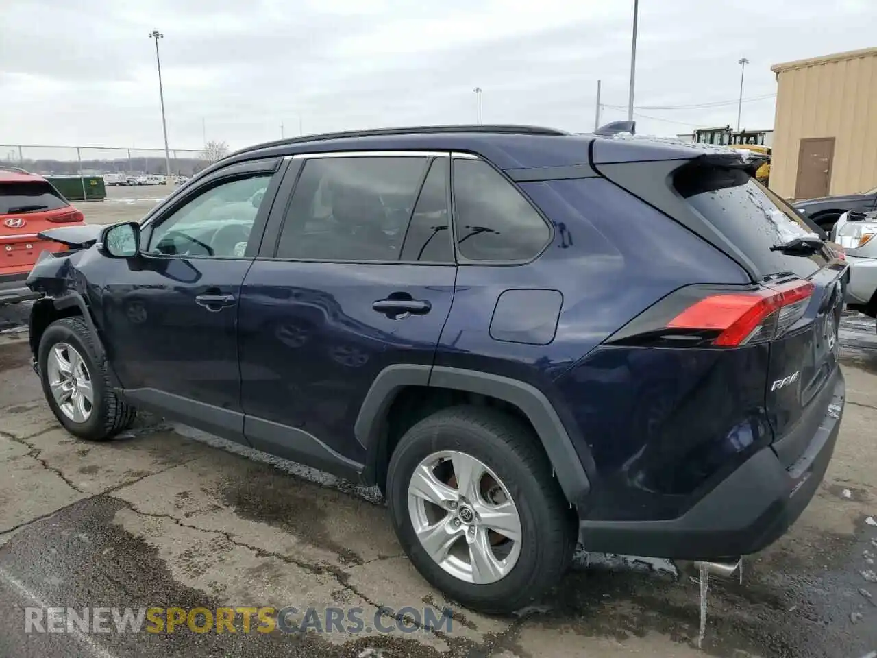 2 Photograph of a damaged car 2T3P1RFV3MW242057 TOYOTA RAV4 2021