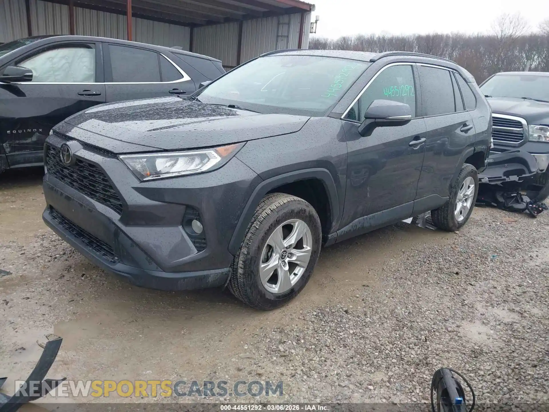 2 Photograph of a damaged car 2T3P1RFV3MW245380 TOYOTA RAV4 2021