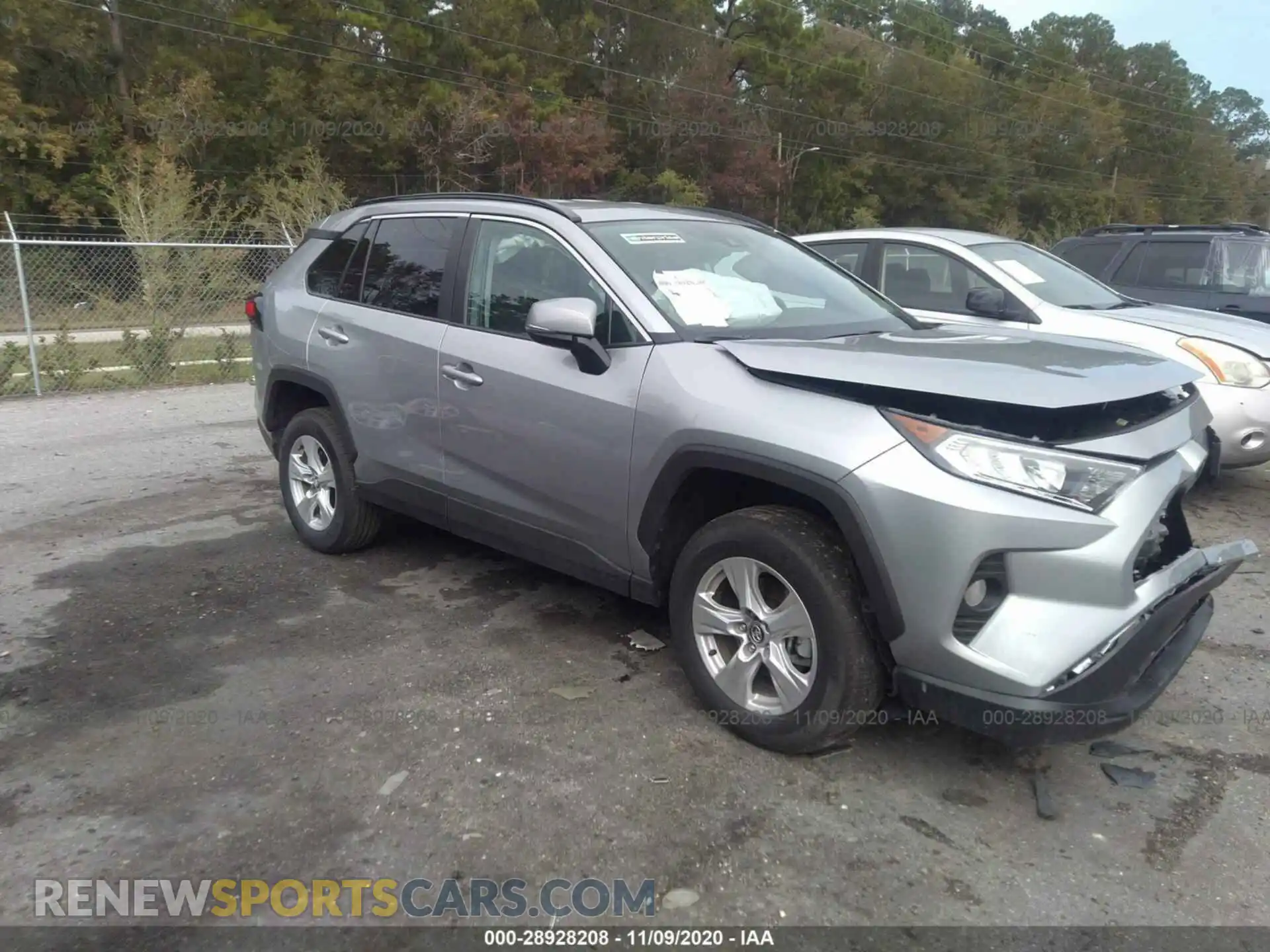 1 Photograph of a damaged car 2T3P1RFV4MC142146 TOYOTA RAV4 2021