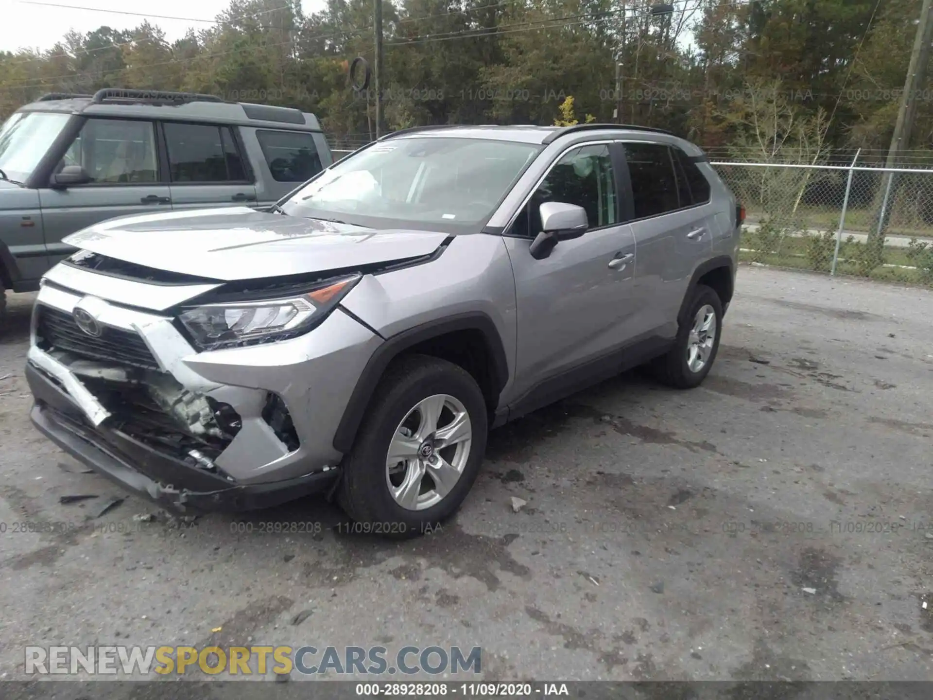 2 Photograph of a damaged car 2T3P1RFV4MC142146 TOYOTA RAV4 2021