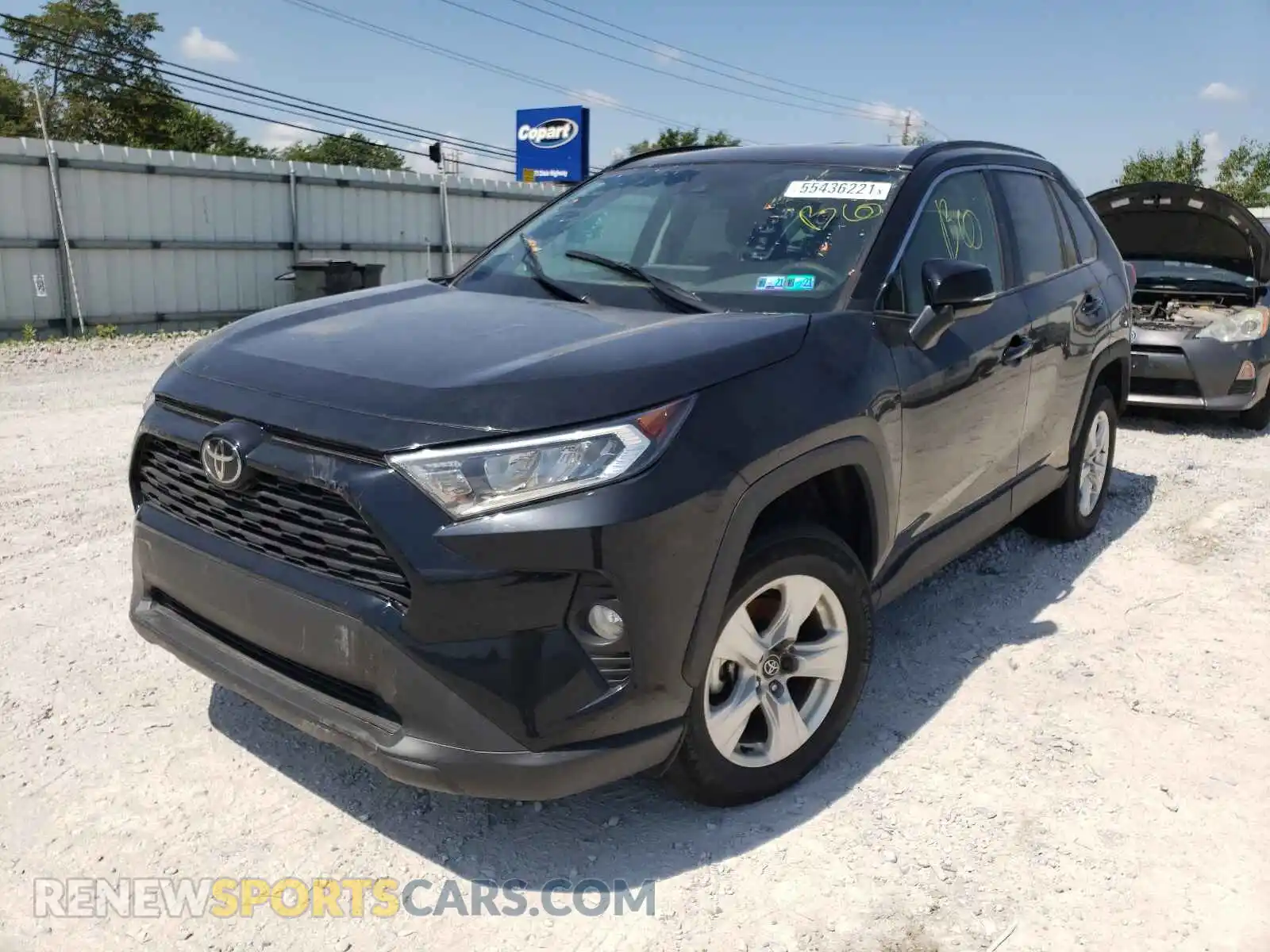 2 Photograph of a damaged car 2T3P1RFV4MC144625 TOYOTA RAV4 2021