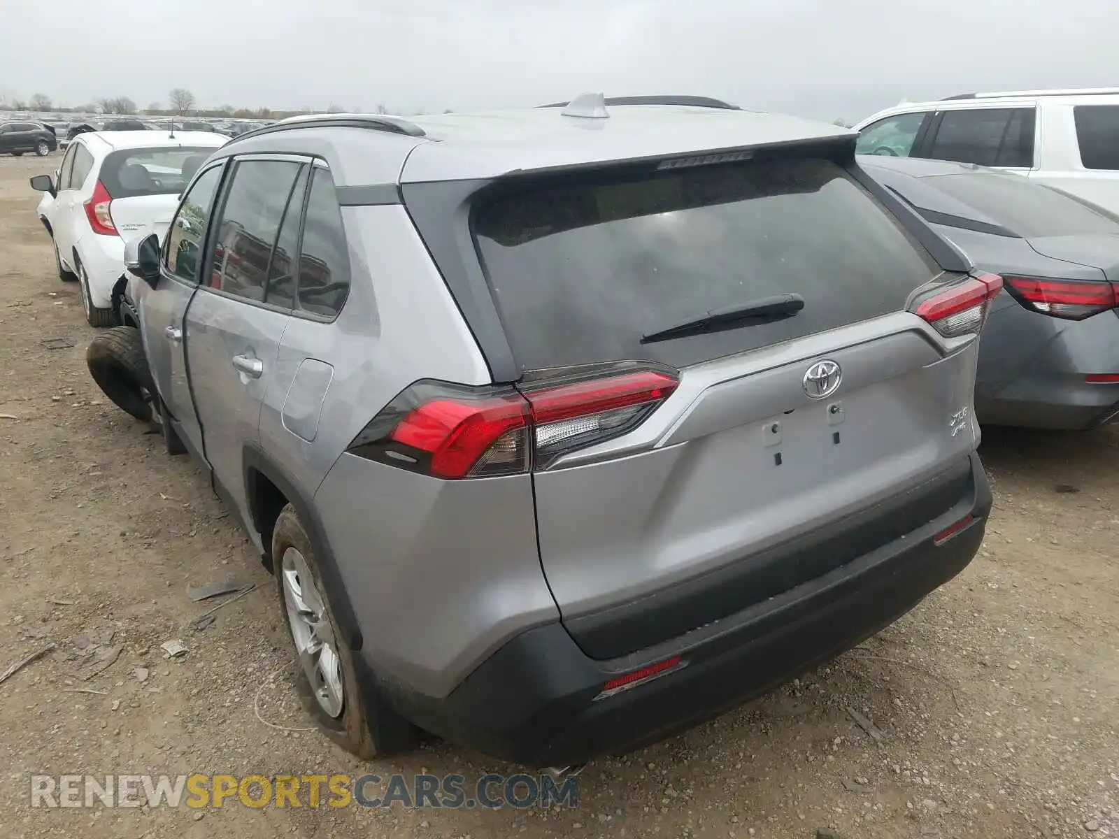 3 Photograph of a damaged car 2T3P1RFV4MC154071 TOYOTA RAV4 2021