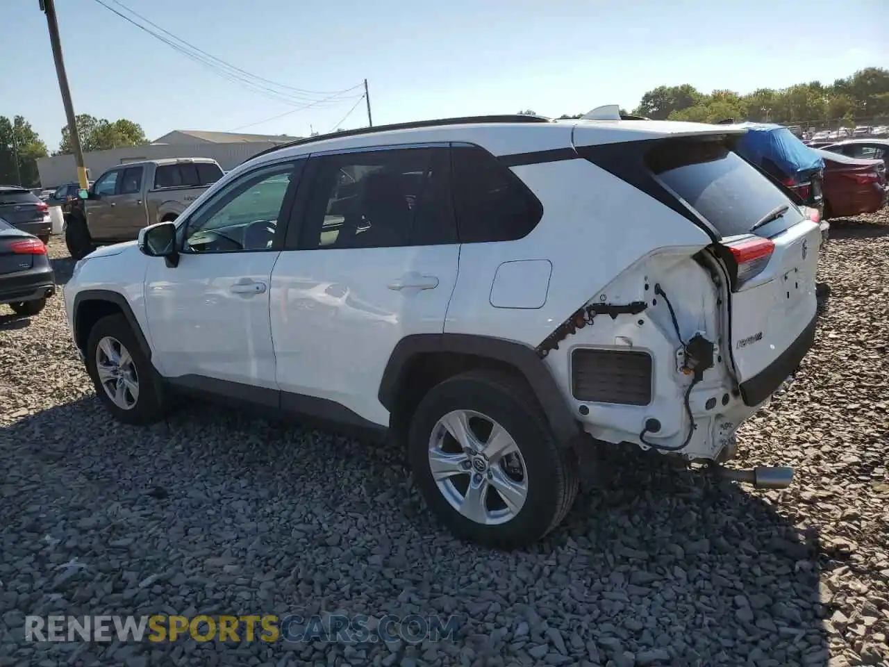 2 Photograph of a damaged car 2T3P1RFV4MC183327 TOYOTA RAV4 2021