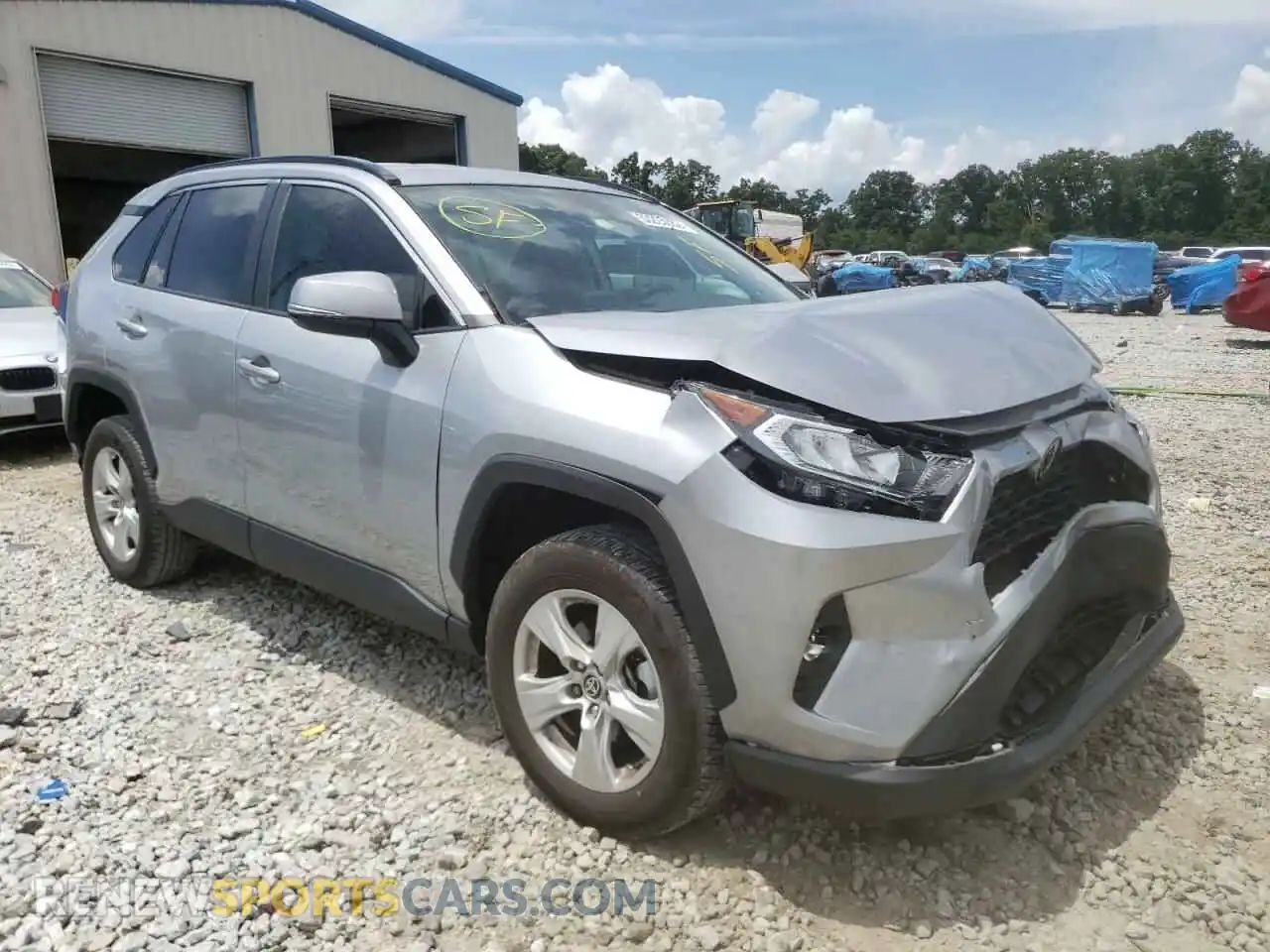 1 Photograph of a damaged car 2T3P1RFV4MC190827 TOYOTA RAV4 2021
