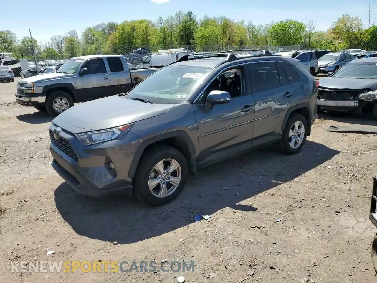 1 Photograph of a damaged car 2T3P1RFV4MC231392 TOYOTA RAV4 2021