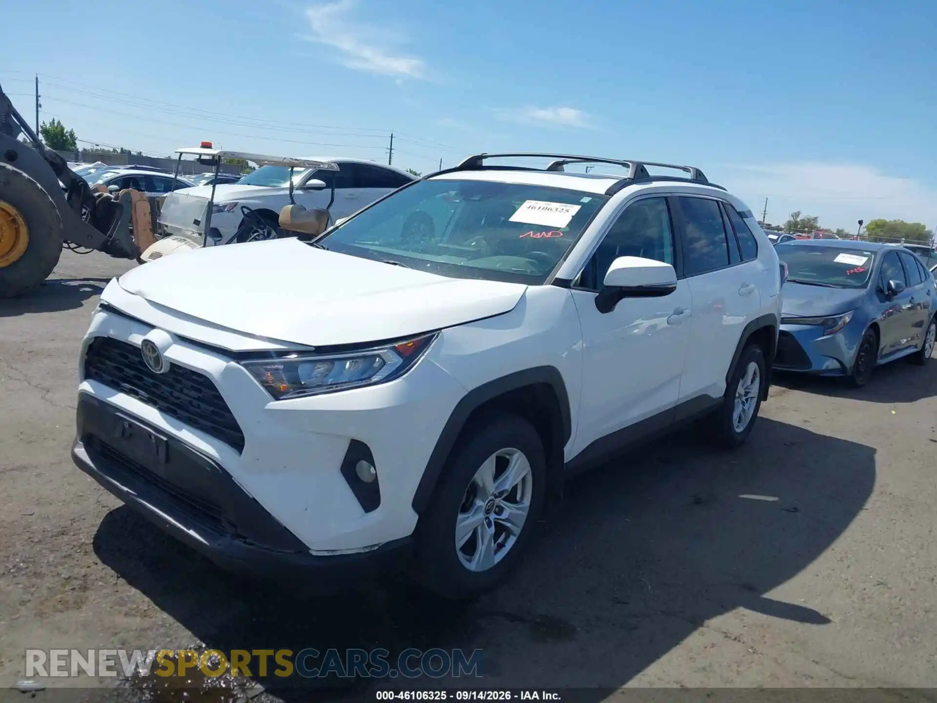 2 Photograph of a damaged car 2T3P1RFV4MC232834 TOYOTA RAV4 2021