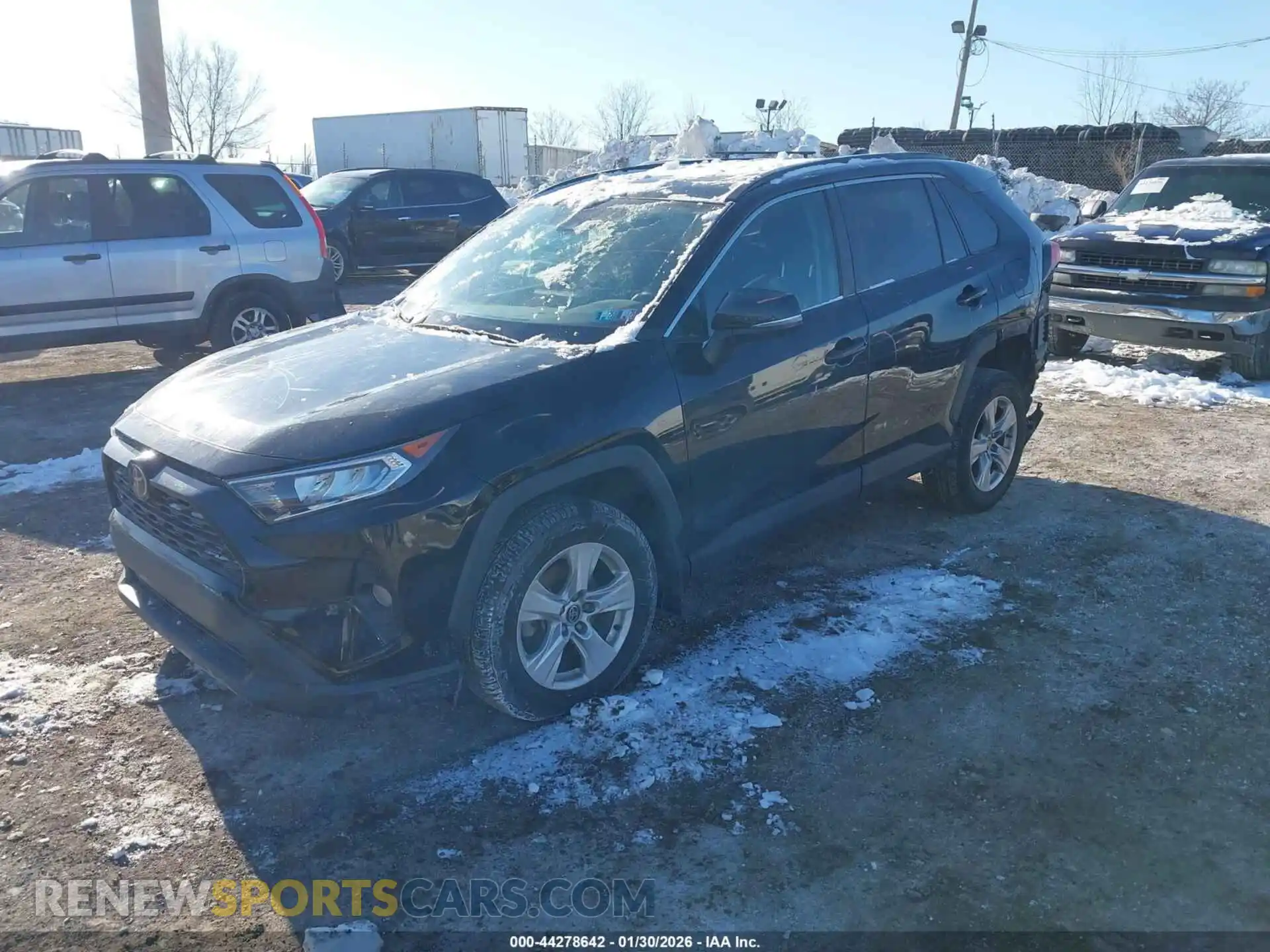 2 Photograph of a damaged car 2T3P1RFV4MC237886 TOYOTA RAV4 2021