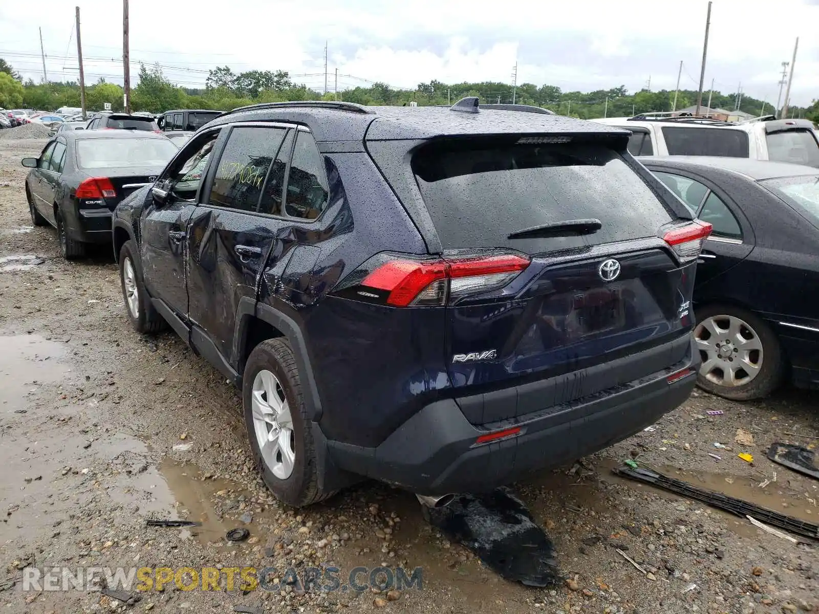 3 Photograph of a damaged car 2T3P1RFV4MW151296 TOYOTA RAV4 2021