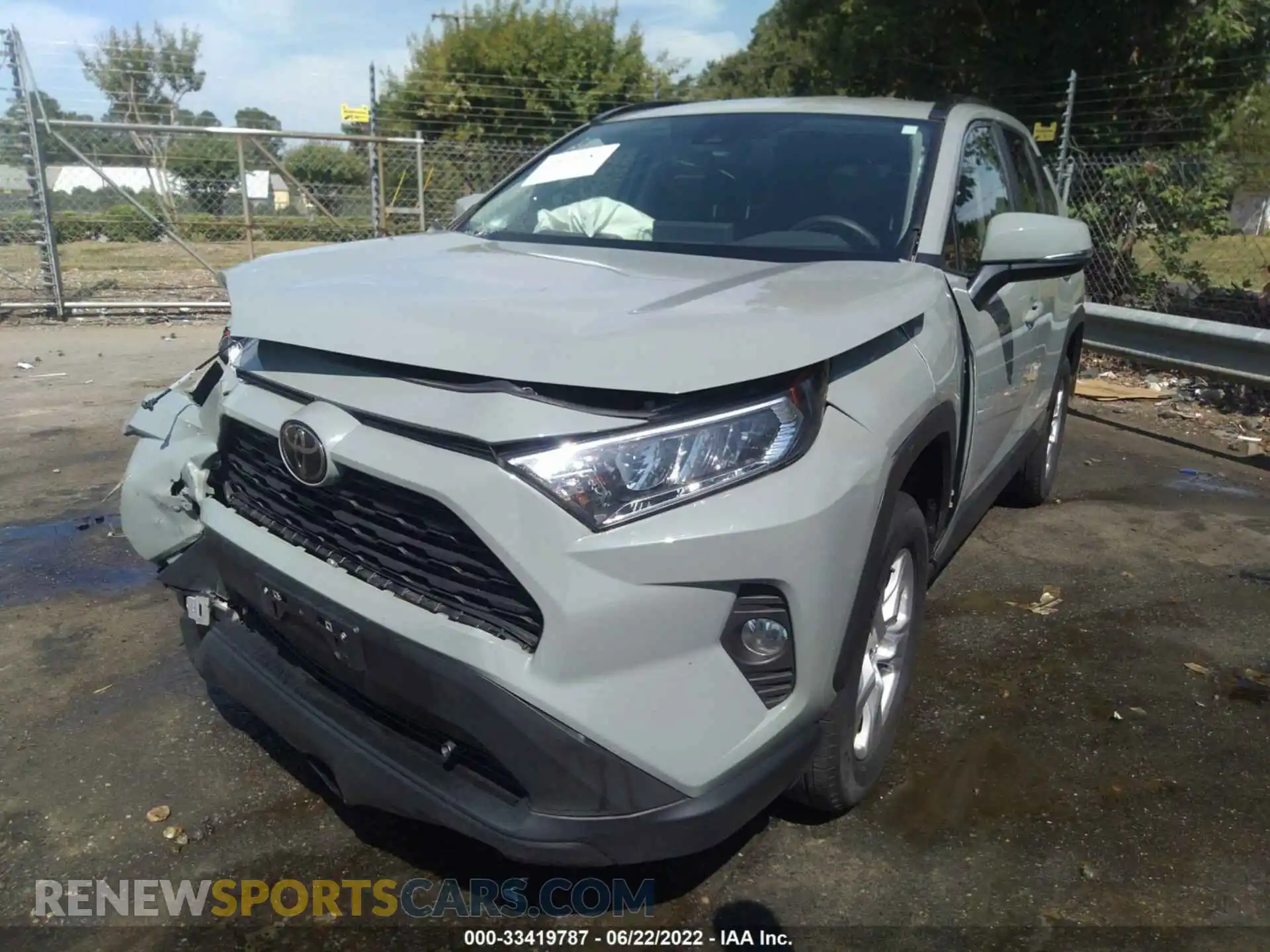 2 Photograph of a damaged car 2T3P1RFV4MW153629 TOYOTA RAV4 2021