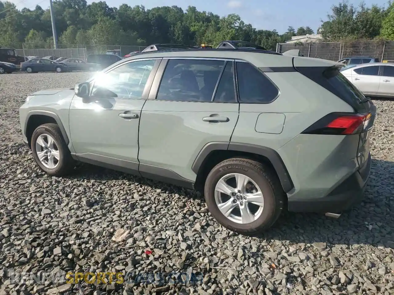 2 Photograph of a damaged car 2T3P1RFV4MW164243 TOYOTA RAV4 2021