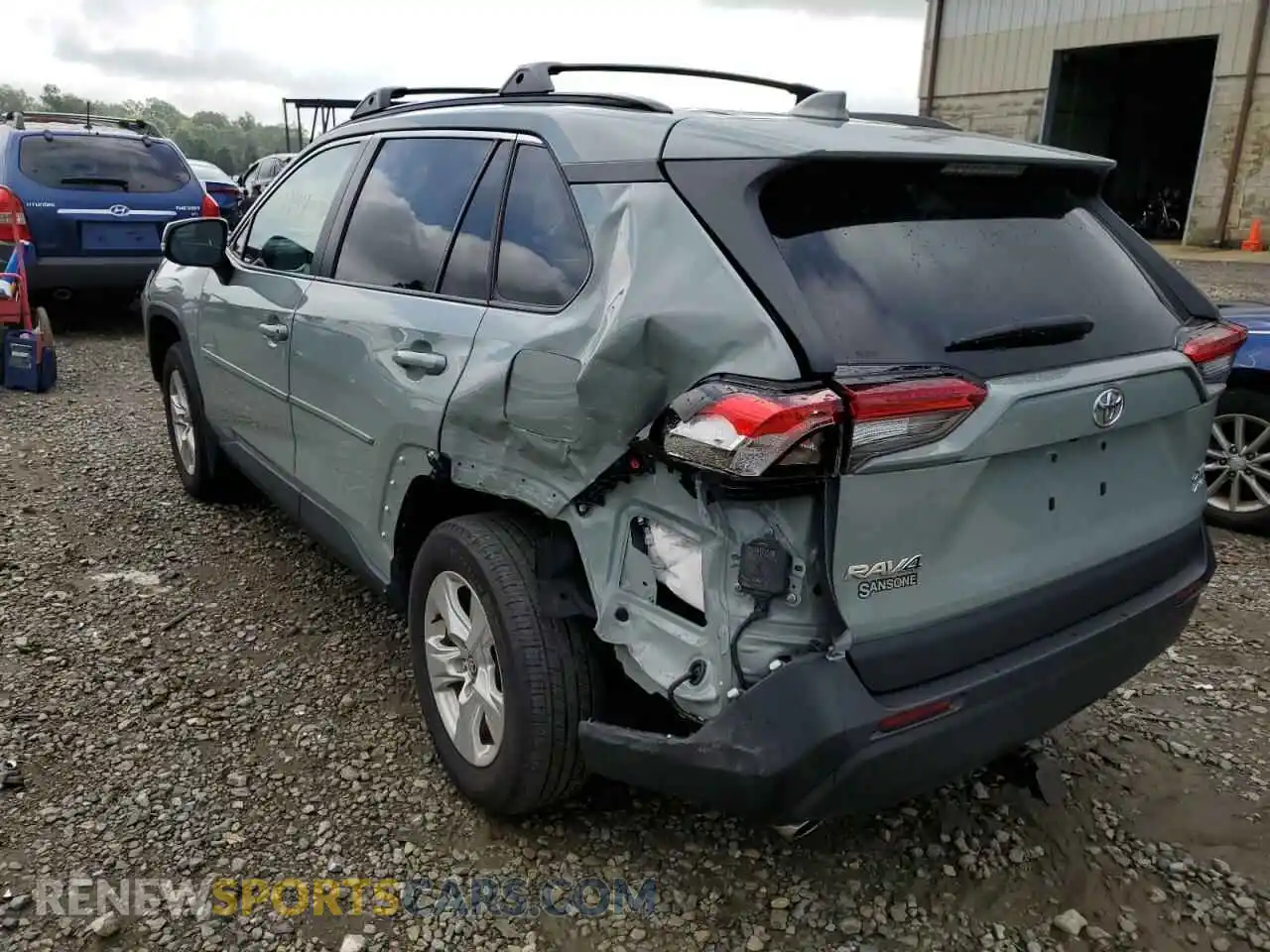 3 Photograph of a damaged car 2T3P1RFV4MW173444 TOYOTA RAV4 2021