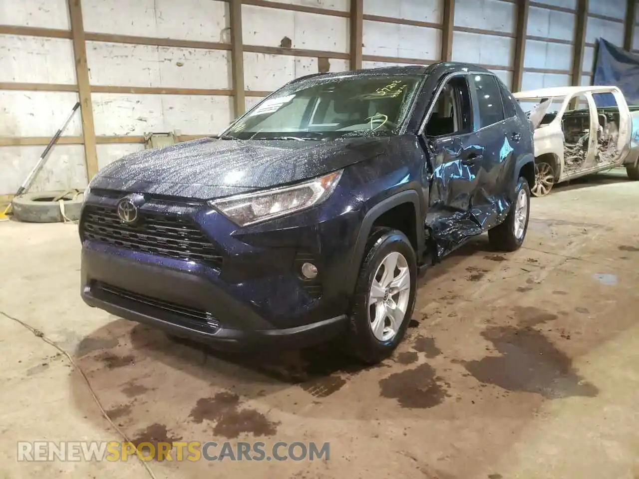 2 fotografías del automóvil dañado 2T3P1RFV4MW180510 TOYOTA RAV4 2021