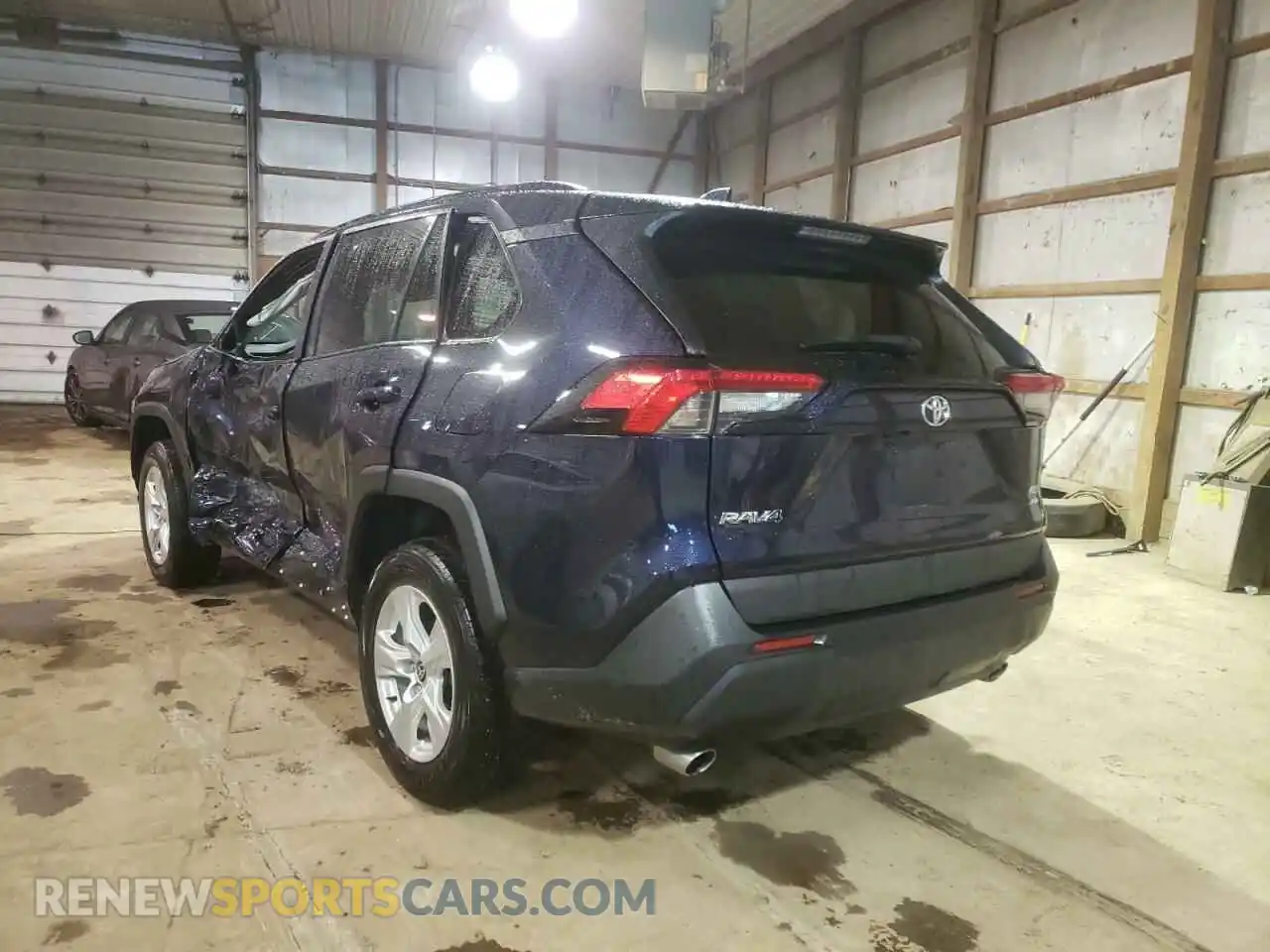 3 fotografías del automóvil dañado 2T3P1RFV4MW180510 TOYOTA RAV4 2021