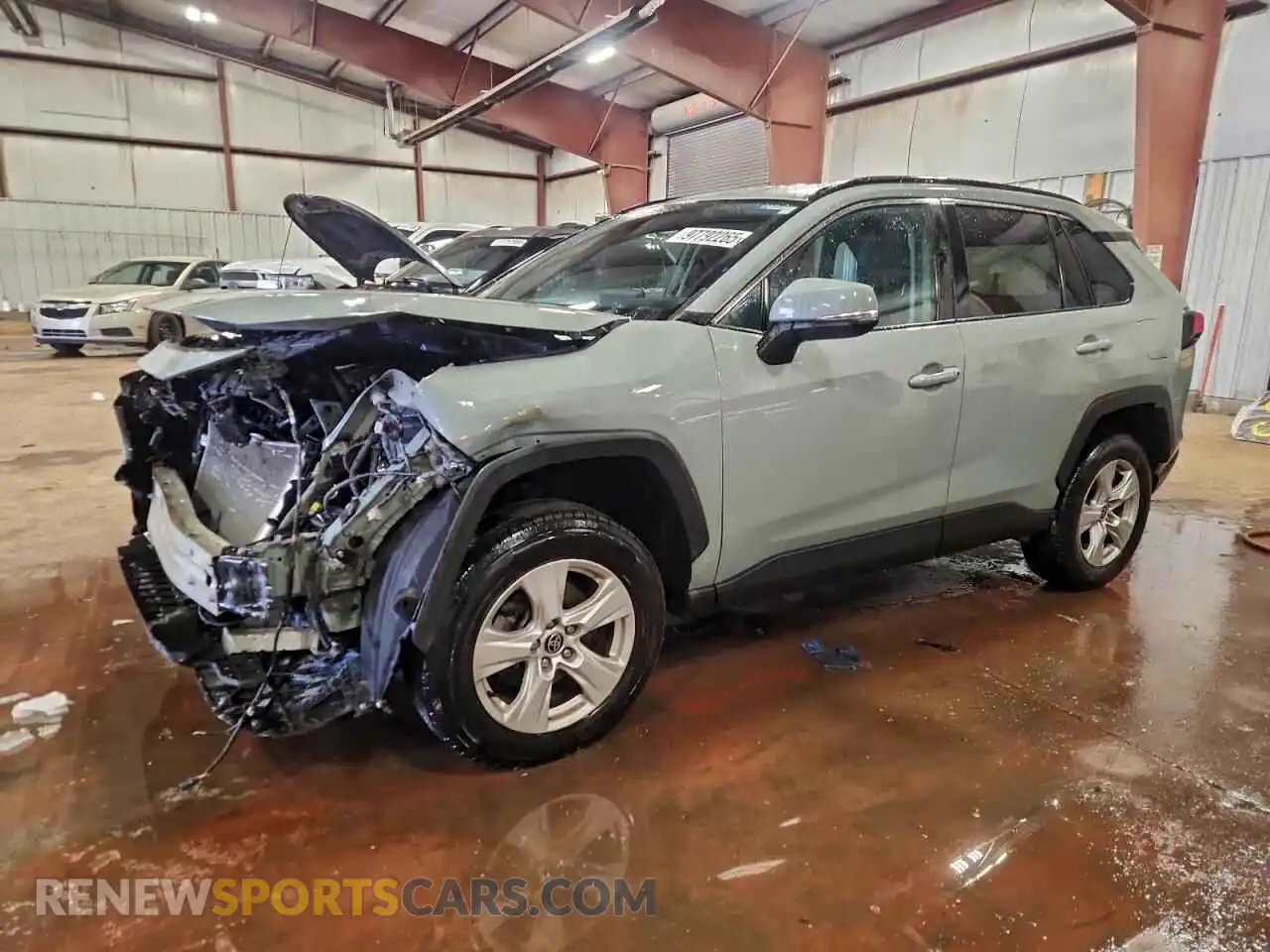 1 Photograph of a damaged car 2T3P1RFV4MW197792 TOYOTA RAV4 2021