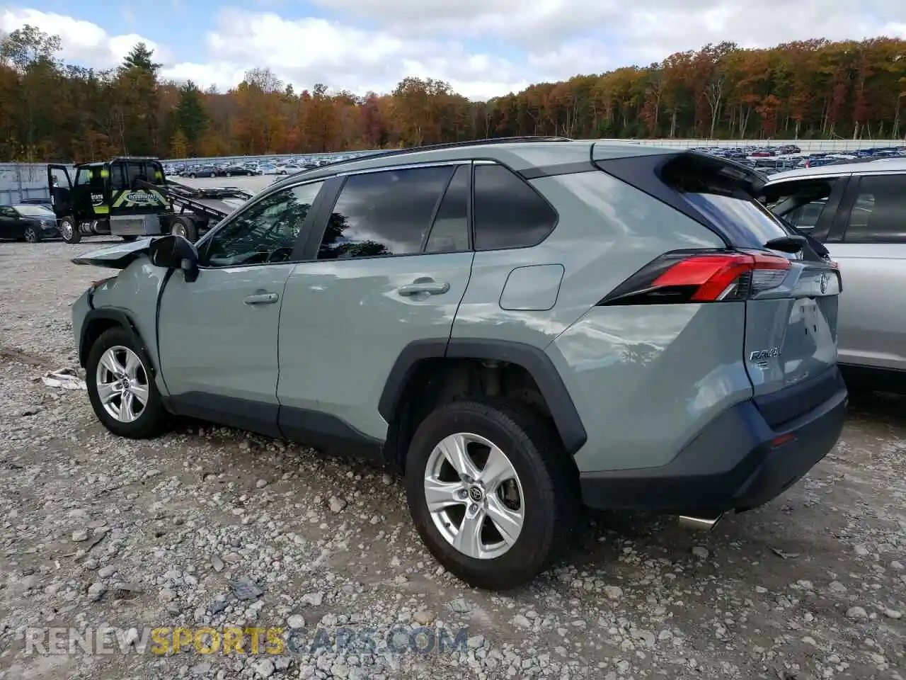 2 Фотография поврежденного автомобиля 2T3P1RFV4MW204109 TOYOTA RAV4 2021