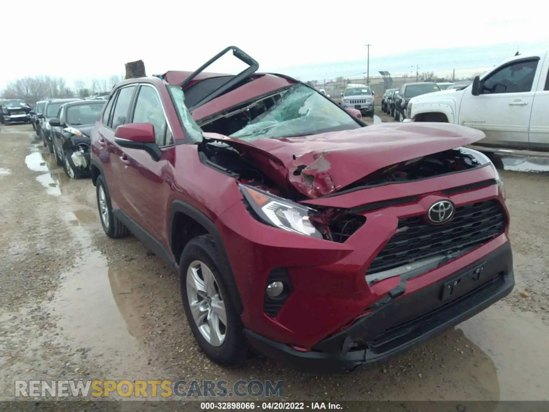 1 fotografías del automóvil dañado 2T3P1RFV4MW234808 TOYOTA RAV4 2021