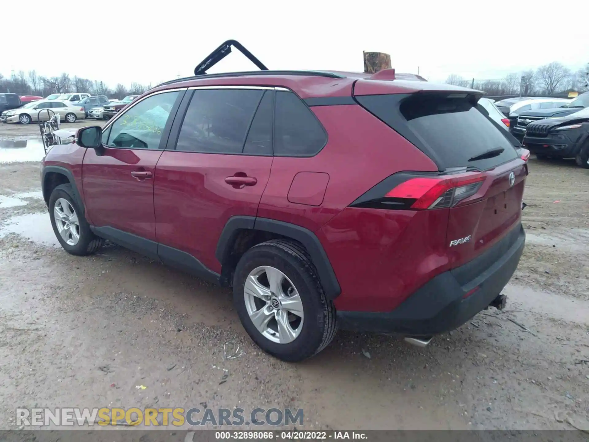 3 fotografías del automóvil dañado 2T3P1RFV4MW234808 TOYOTA RAV4 2021