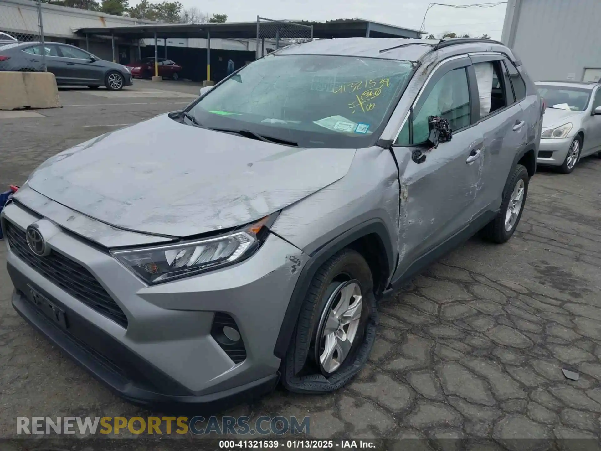 2 Photograph of a damaged car 2T3P1RFV5MC184292 TOYOTA RAV4 2021