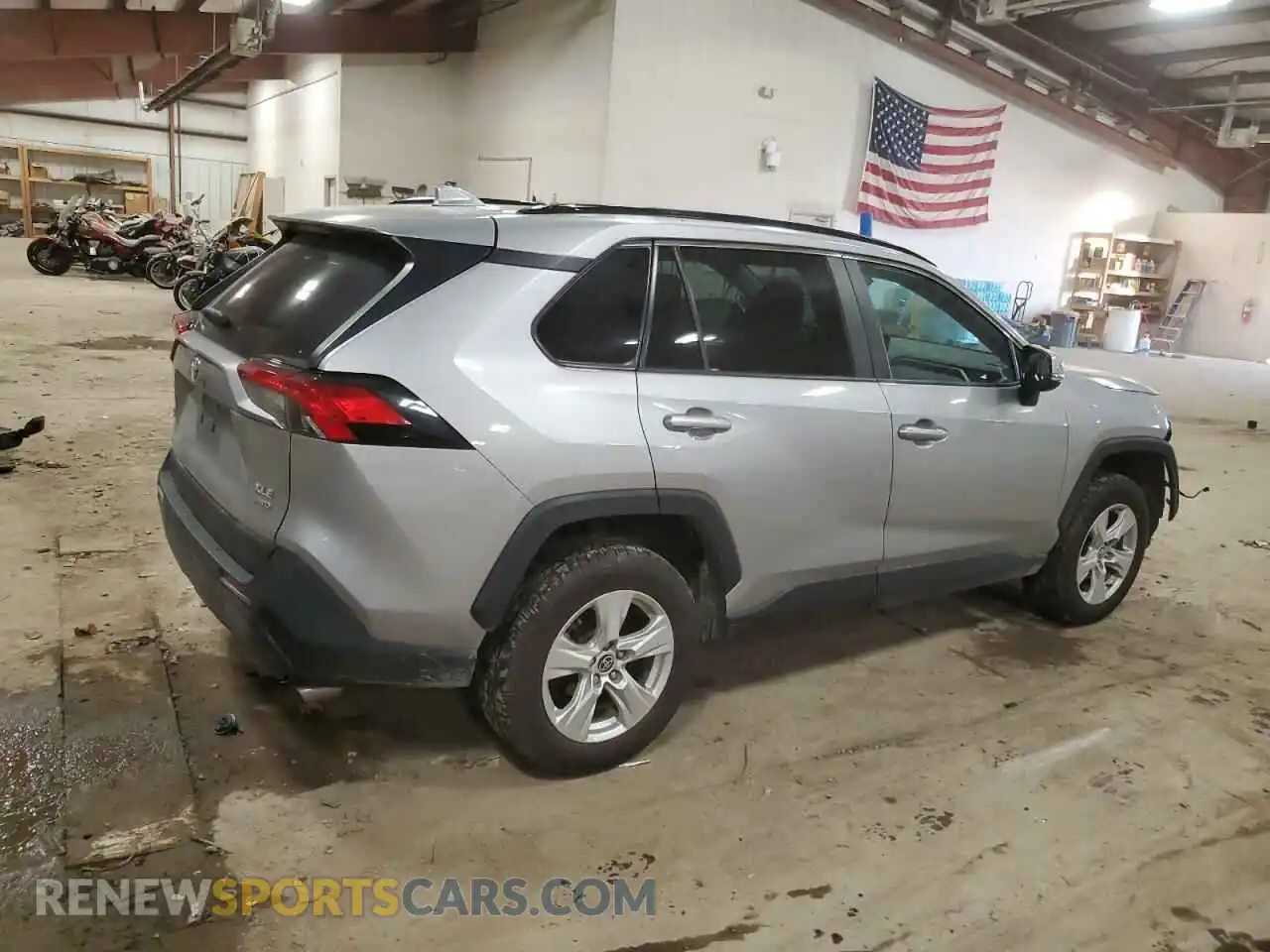 3 fotografías del automóvil dañado 2T3P1RFV5MC190402 TOYOTA RAV4 2021