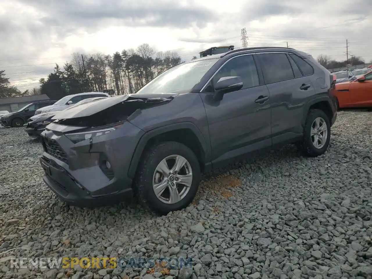1 Photograph of a damaged car 2T3P1RFV5MC213936 TOYOTA RAV4 2021