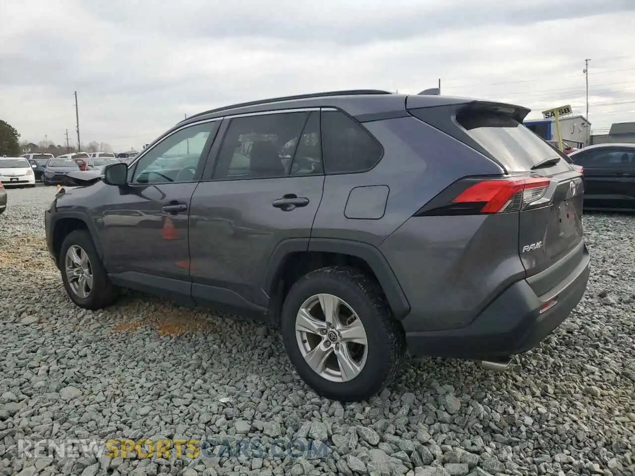 2 Photograph of a damaged car 2T3P1RFV5MC213936 TOYOTA RAV4 2021