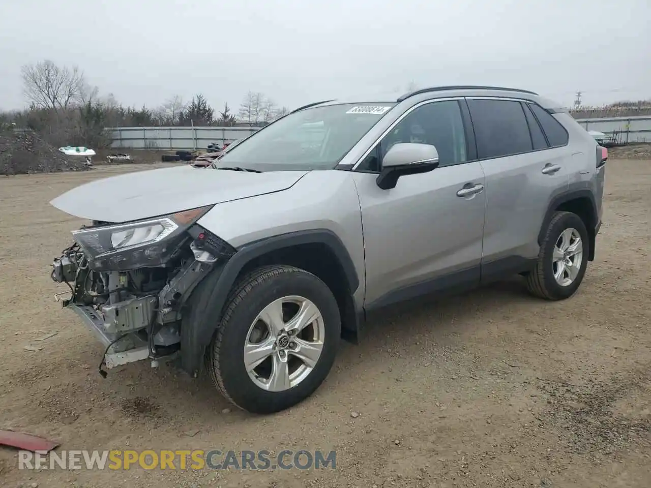 1 Photograph of a damaged car 2T3P1RFV5MC215038 TOYOTA RAV4 2021