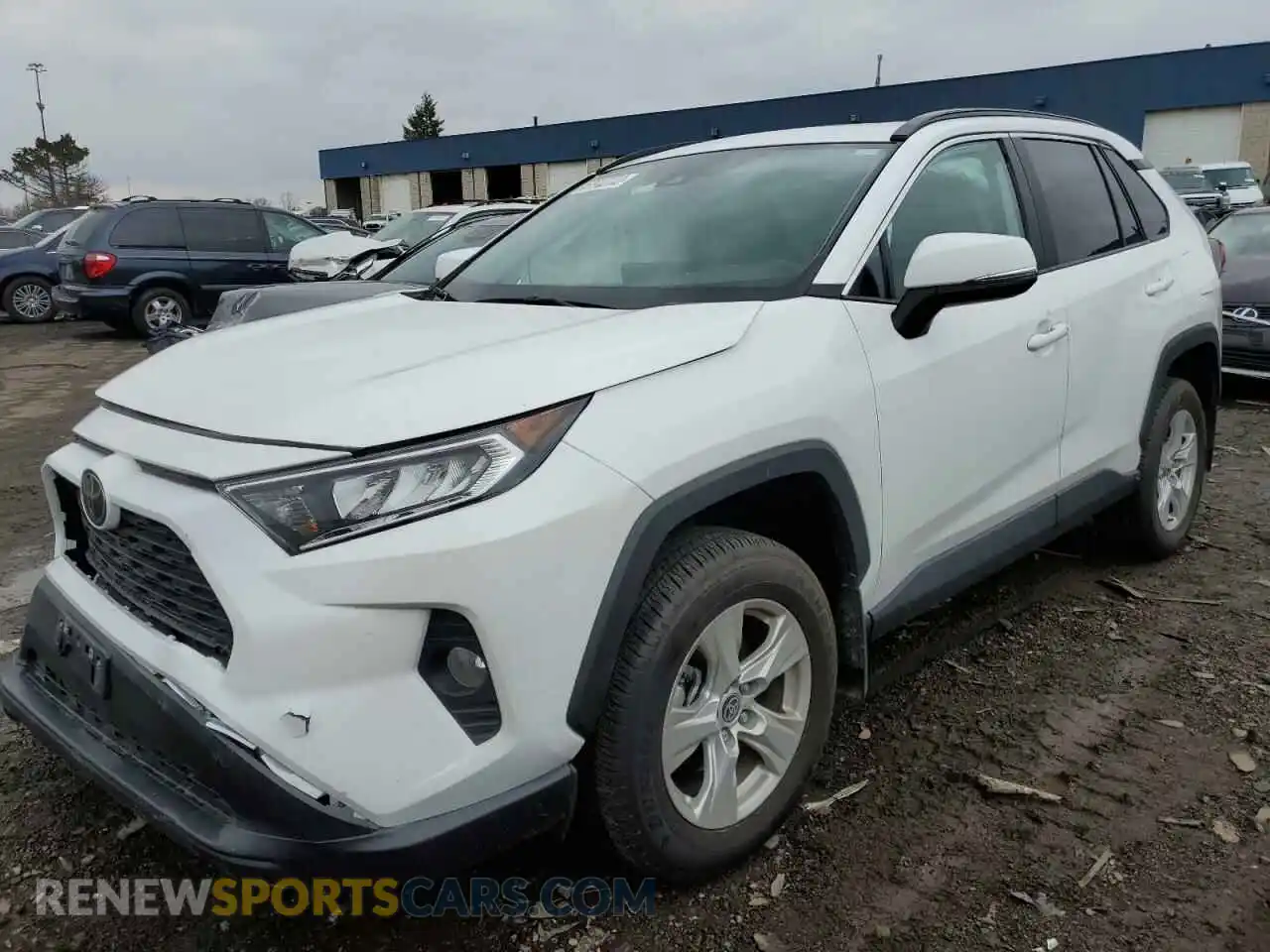 1 Photograph of a damaged car 2T3P1RFV5MC244846 TOYOTA RAV4 2021