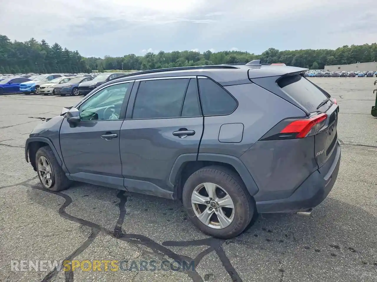 2 fotografías del automóvil dañado 2T3P1RFV5MC246547 TOYOTA RAV4 2021