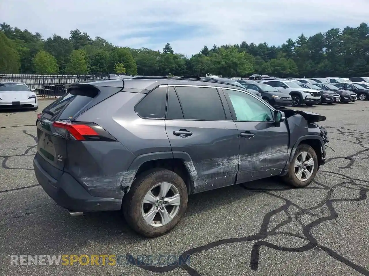 3 fotografías del automóvil dañado 2T3P1RFV5MC246547 TOYOTA RAV4 2021