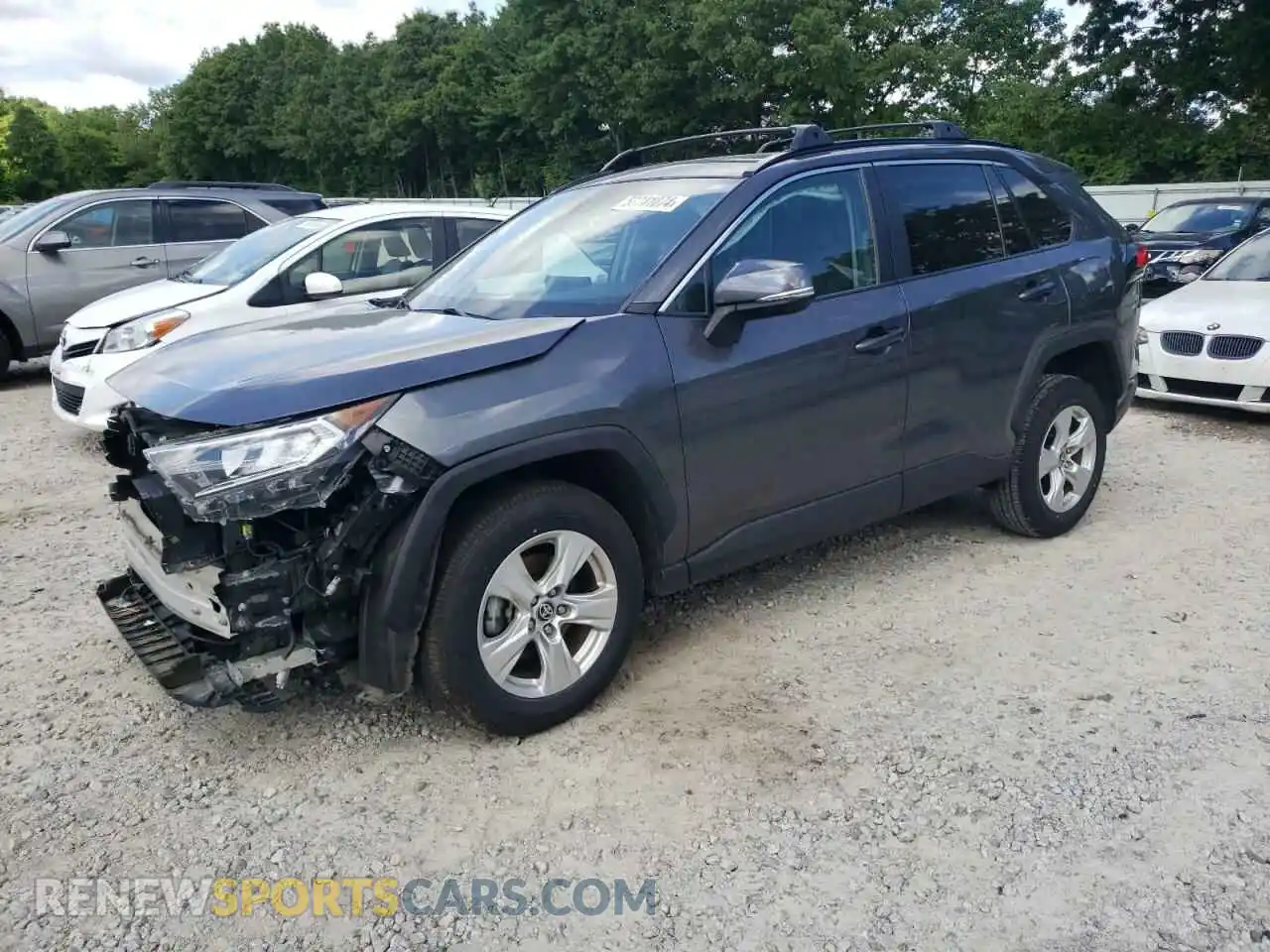 1 Photograph of a damaged car 2T3P1RFV5MC246595 TOYOTA RAV4 2021