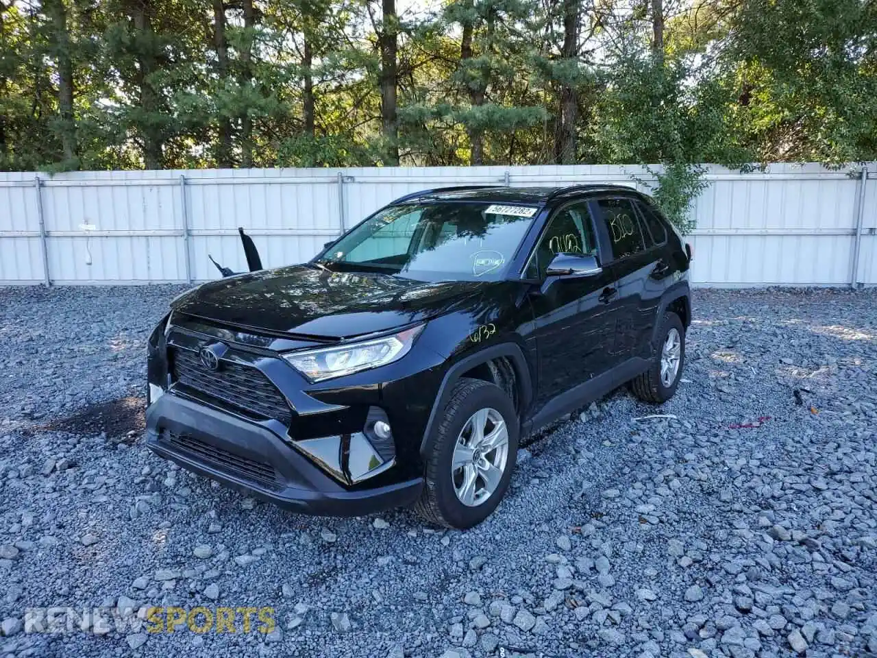 2 Photograph of a damaged car 2T3P1RFV5MC253997 TOYOTA RAV4 2021